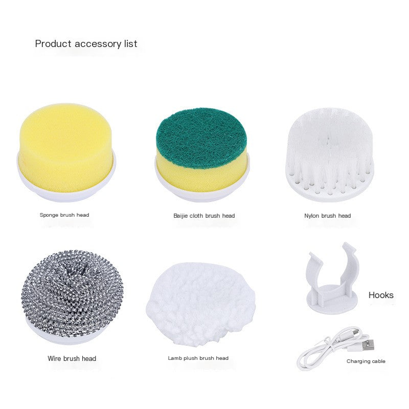 Electric Spin Cleaning Brush – Cordless Multi-Surface Scrubber for Effortless Deep Cleaning