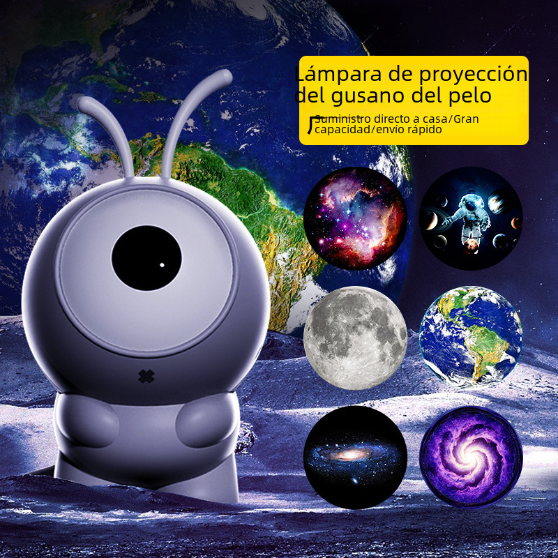 Alien Galaxy Projector Lamp – Immersive Starry Sky Night Light for Relaxation & Home Ambience